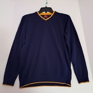 Large dark blue sweatershirt